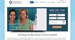 Desktop Screenshot of internationaldentalservices.com